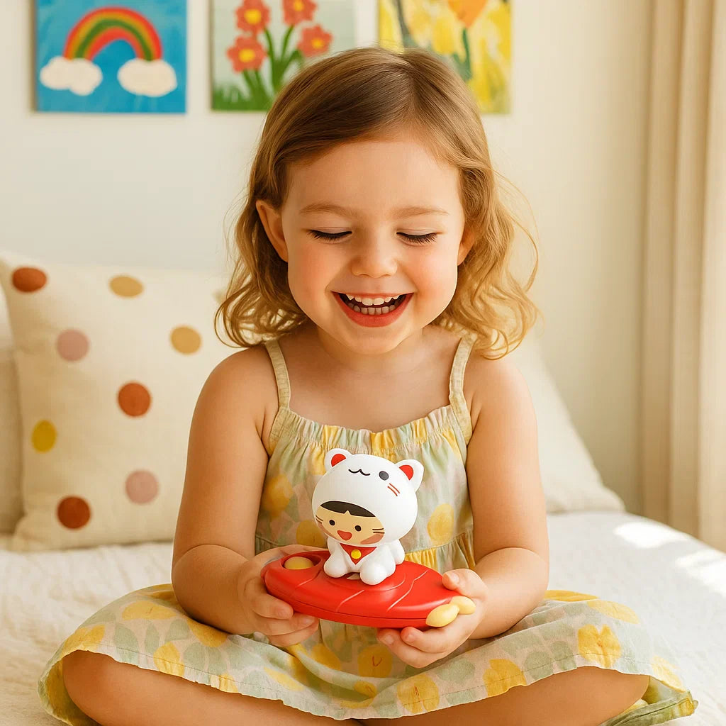Rotating Learning Toy with Suction Cups – Montessori Inspired