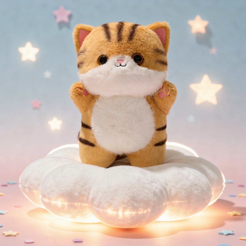 Kuschelige Katze für Geborgenheit und Freude