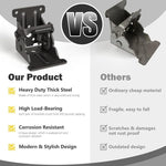 Space-Saving Steel Folding Hinge Bracket | Set of 4