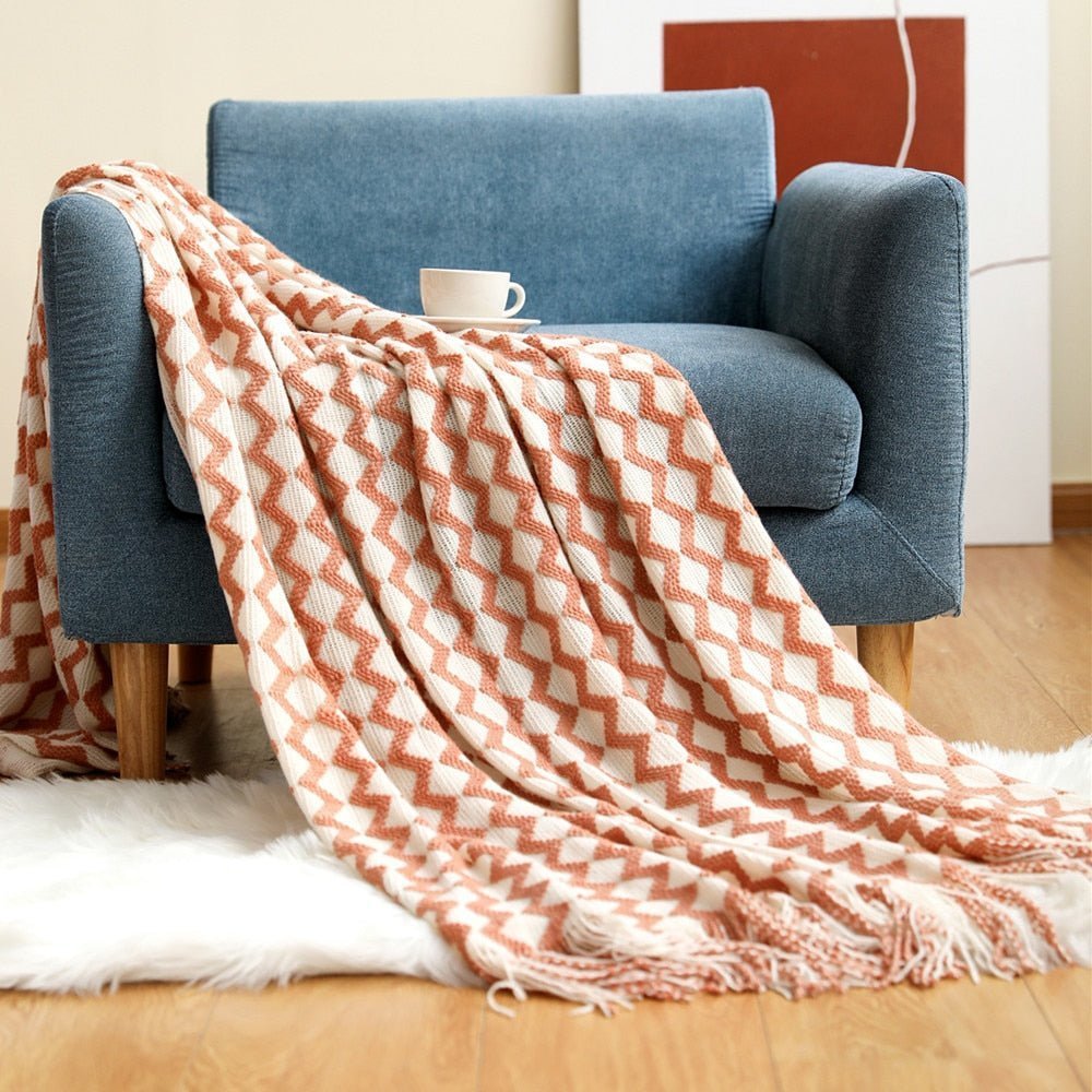 Gemütliche Strickdecke für dein Wohlfühl-Zuhause