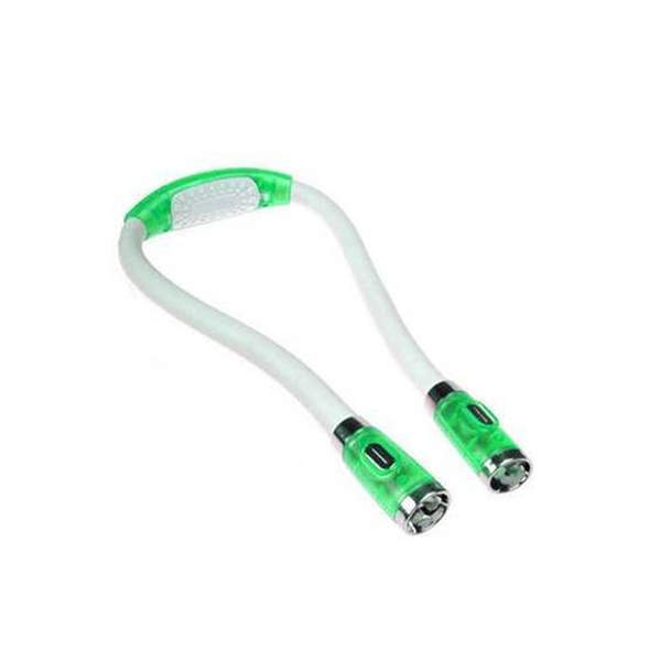 FlexiGlow Nackenlampe – Tragbare LED-Beleuchtung für Basteln und Lesen