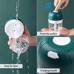 Elektrischer Knoblauchpress mit USB-Aufladung – Kompakt und kraftvoll – 250ml
