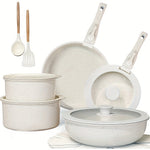 Versatile 17-piece pan set for all cooking needs