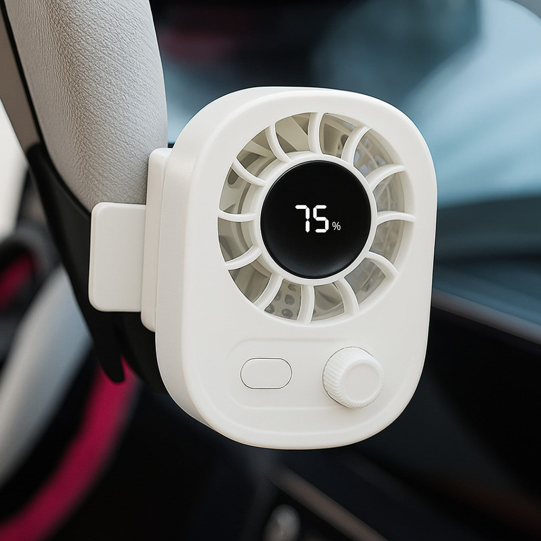 Compact Mini Clip Fan for Refreshing Coolness