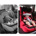 Child car seat headrest for optimal support