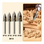 Precision Drill Bit Set for Woodworking | WoodCraftPro