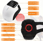 Heat and Vibration Knee Massager with Infrared – Cordless and Rechargeable