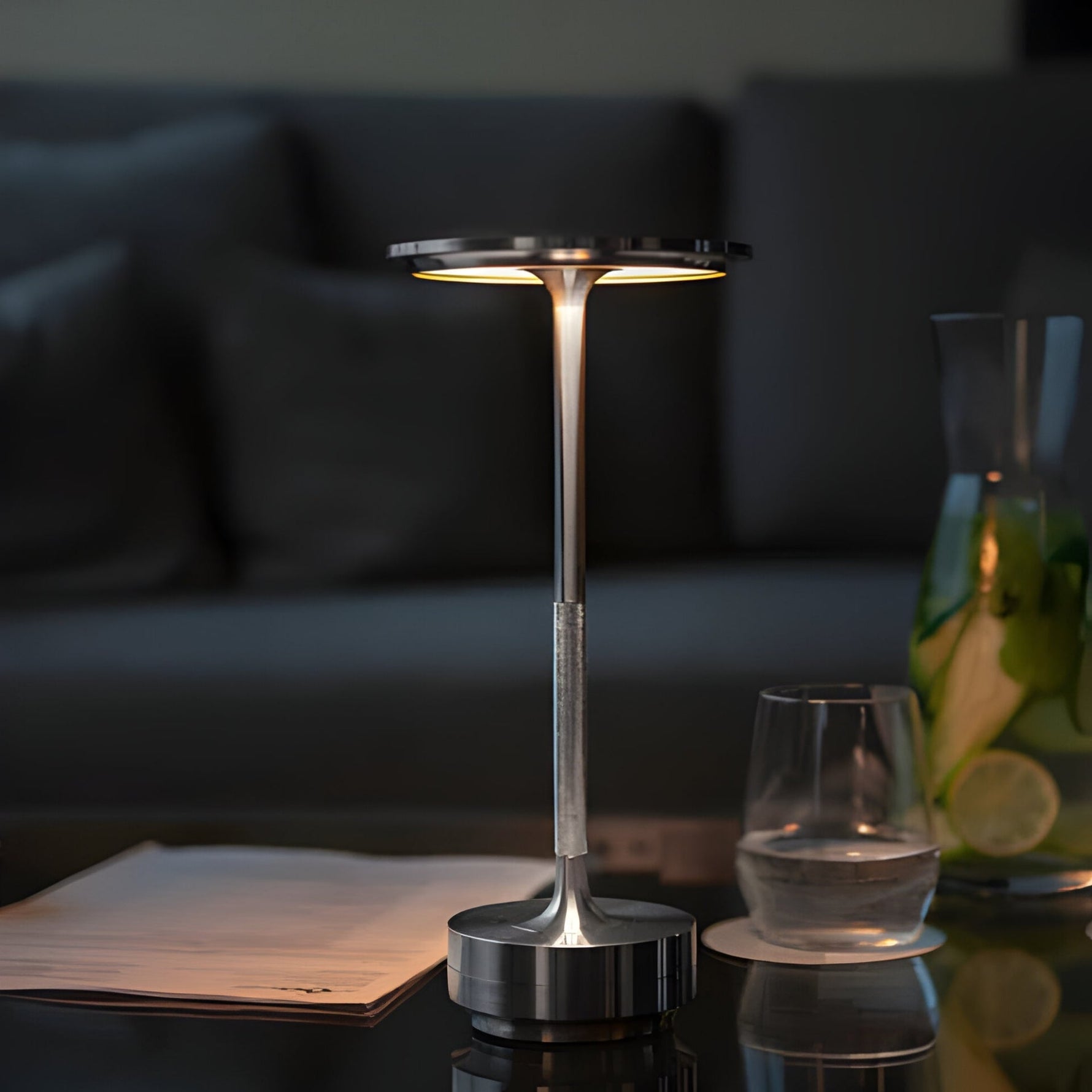 Kabellose Tischlampe LumaViva für stimmungsvolle Beleuchtung