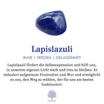 Spiritual Pendant with Tiger's Eye and Lapis Lazuli – Rosary for Men