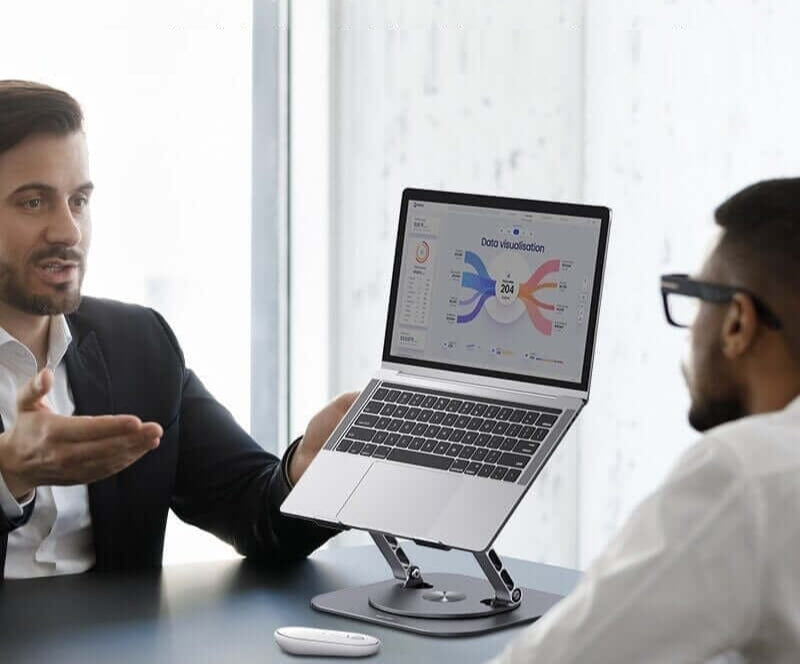 FlexiStand | 360° verstellbarer Laptop- und Tablet-Halter – ergonomisch & stilvoll