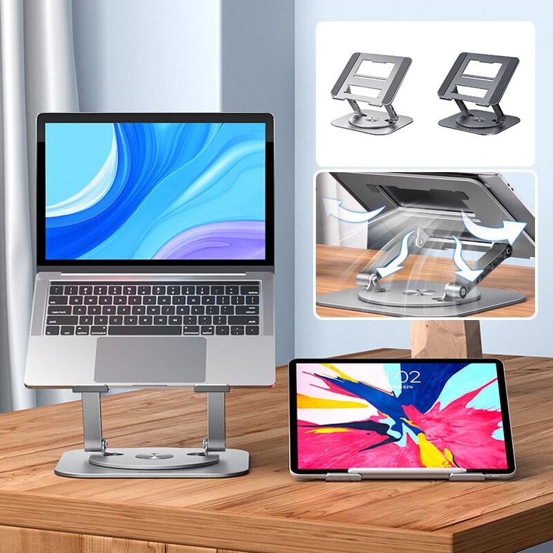 FlexiStand | 360° verstellbarer Laptop- und Tablet-Halter – ergonomisch & stilvoll