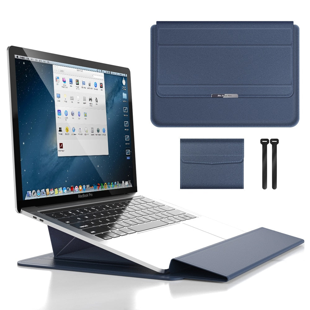 Praktische Laptoptasche & Ständer: 2-in-1 Lösung für unterwegs