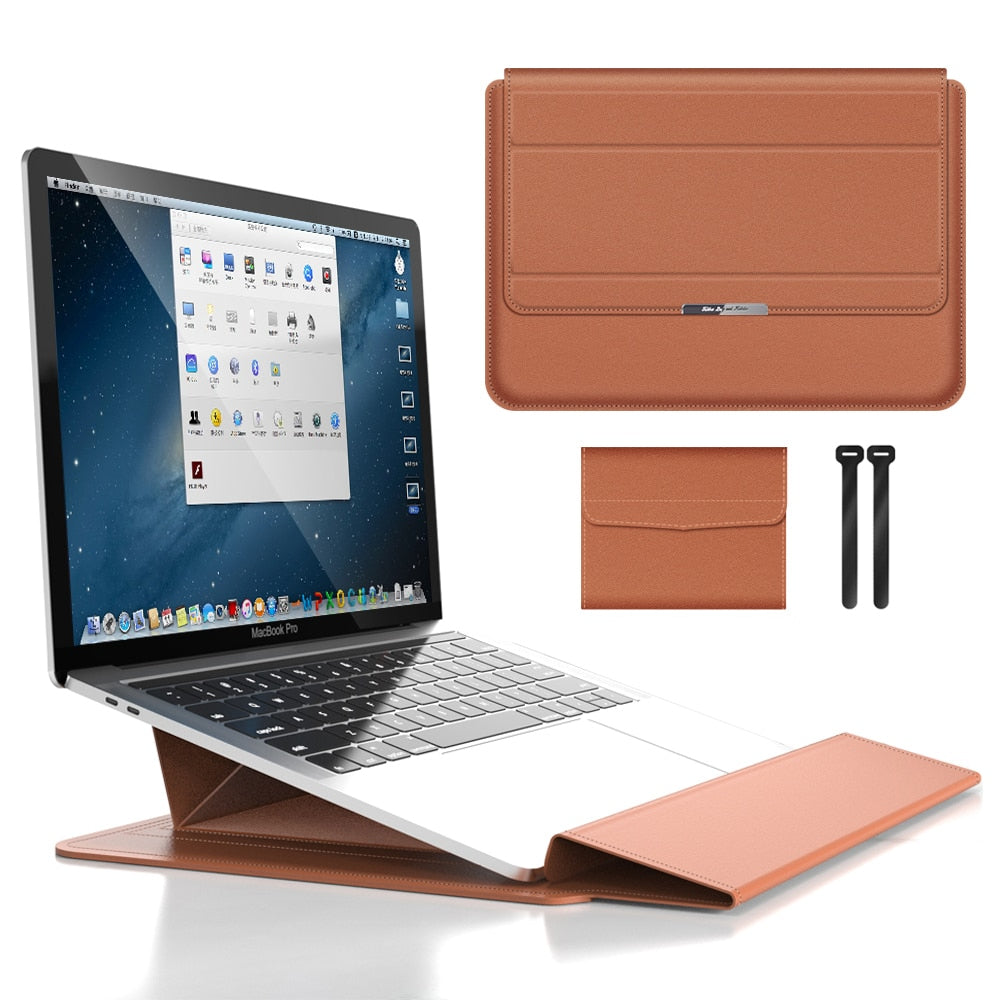Praktische Laptoptasche & Ständer: 2-in-1 Lösung für unterwegs
