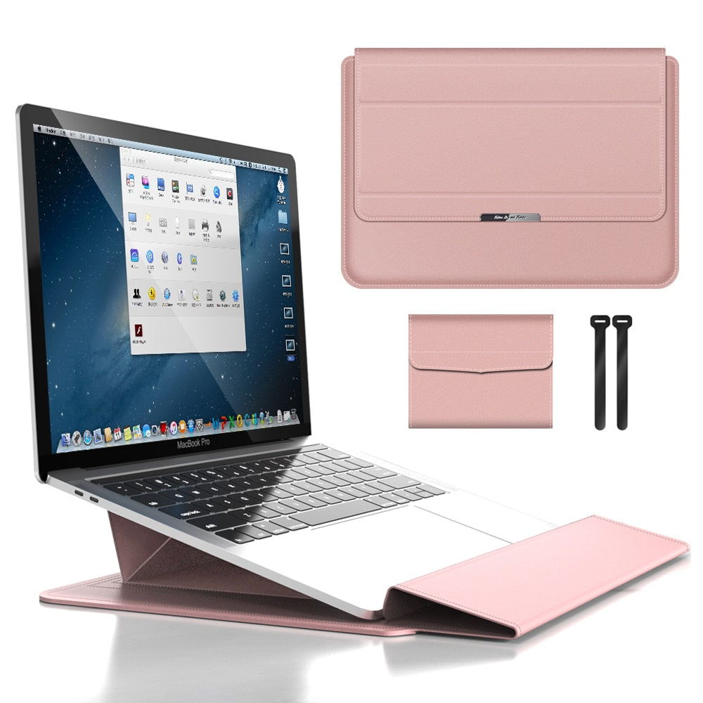 Praktische Laptoptasche & Ständer: 2-in-1 Lösung für unterwegs