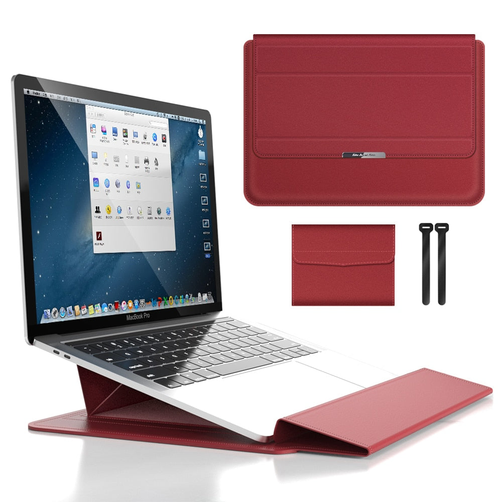 Praktische Laptoptasche & Ständer: 2-in-1 Lösung für unterwegs