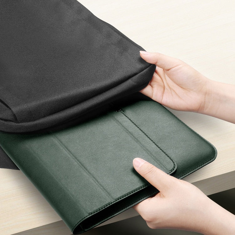 Praktische Laptoptasche & Ständer: 2-in-1 Lösung für unterwegs
