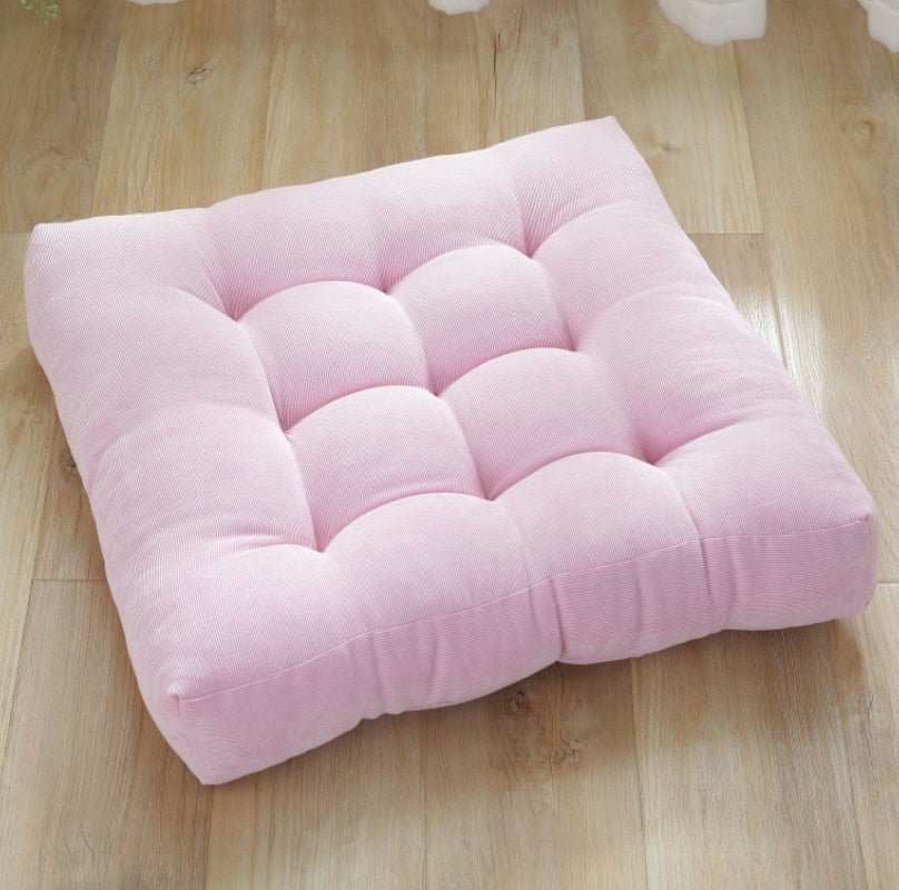 Cozy seat cushion with Japanese design