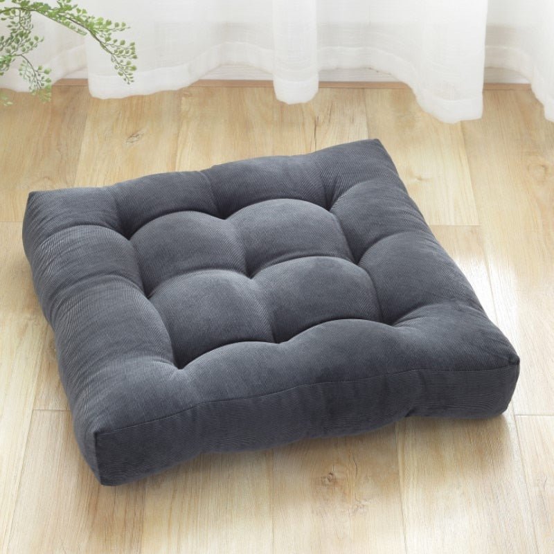 Cozy seat cushion with Japanese design