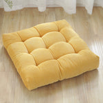 Cozy seat cushion with Japanese design