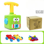 Toy box with balloons