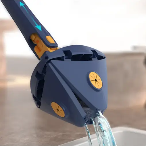 Revolutionärer 360° Wischmopp für müheloses Reinigen