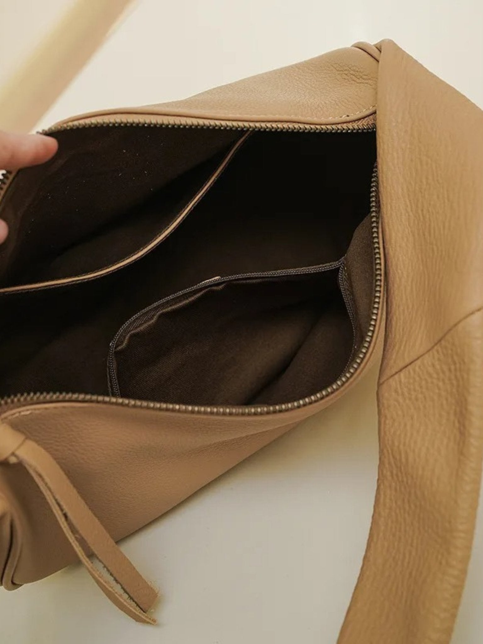 Elegante Echtleder Schultertasche für jeden Anlass