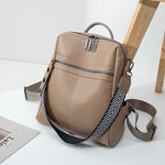 Eleganter Rucksack aus echtem Leder für stilvolle Abenteuer