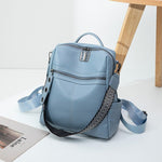 Eleganter Rucksack aus echtem Leder für stilvolle Abenteuer