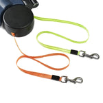 Innovative Dual Leash for Dogs & Cats with LED & Poop Bag Holder