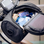 Waterproof Handlebar Bag with Touchscreen for Bicycles
