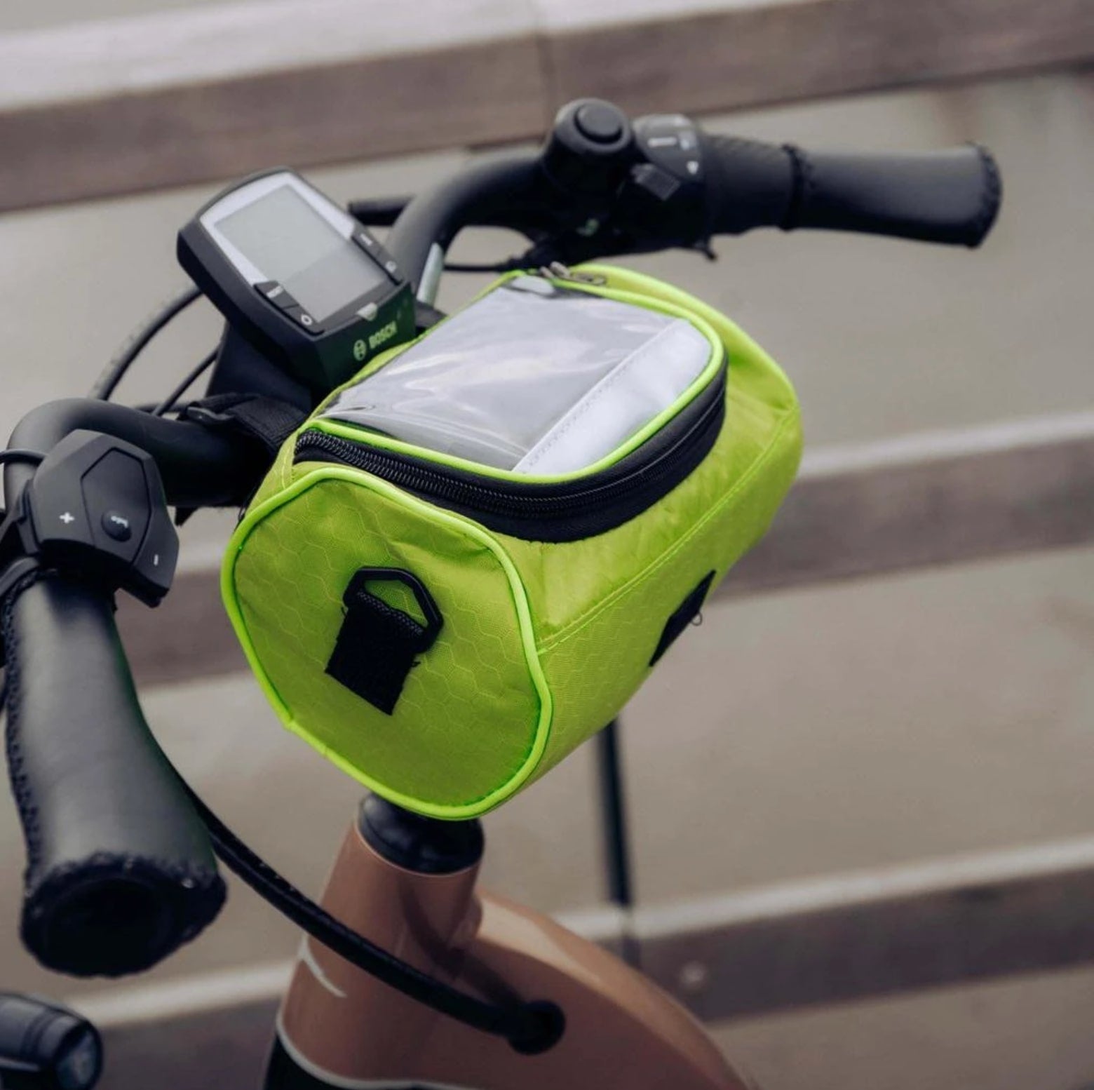 Bicycle Handlebar Bag with Touchscreen Window – Navigate effortlessly