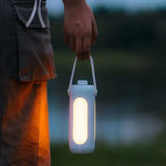 Vielseitige Campinglampe mit Powerbank für jedes Abenteuer