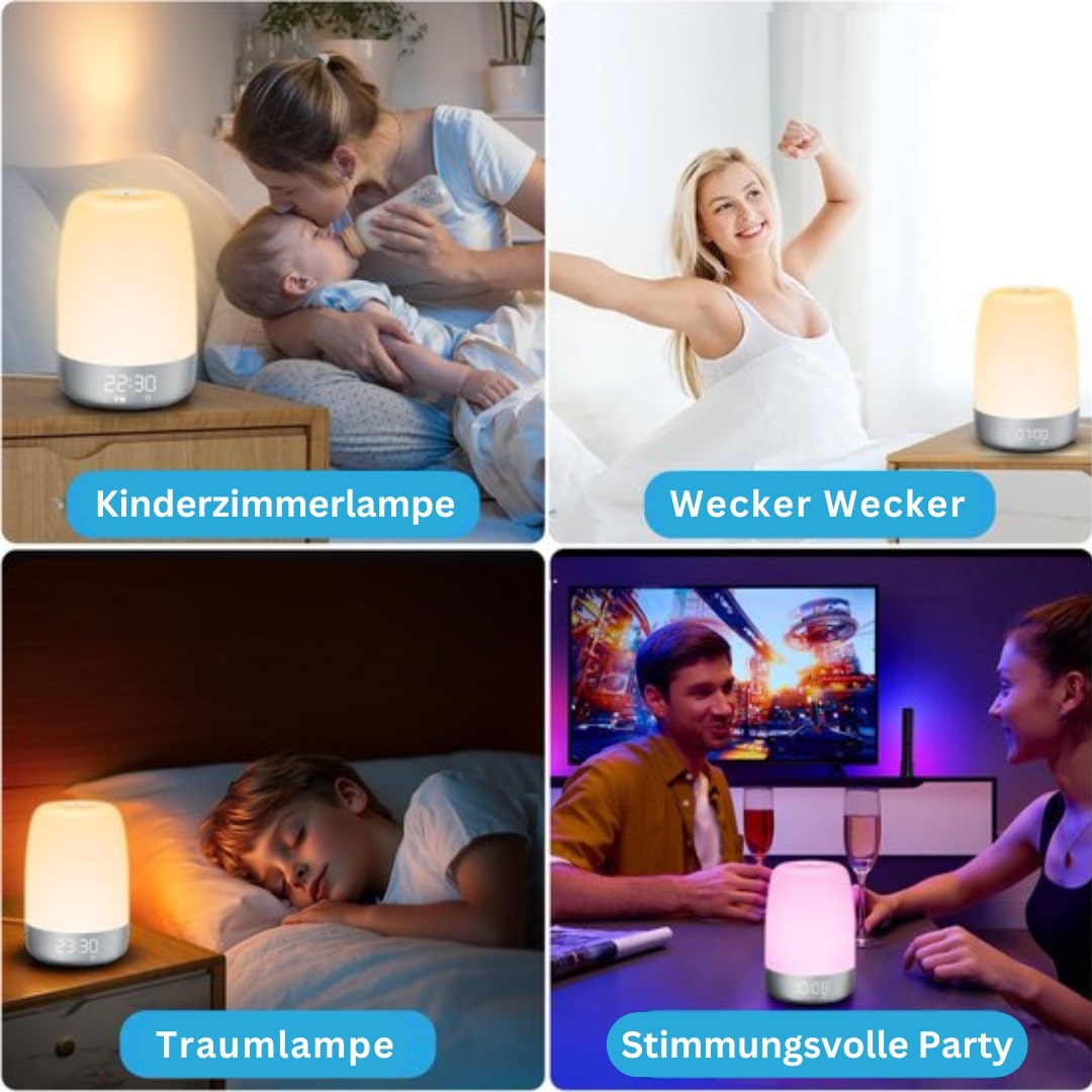 Sanfter Tageslichtwecker für einen entspannten Start