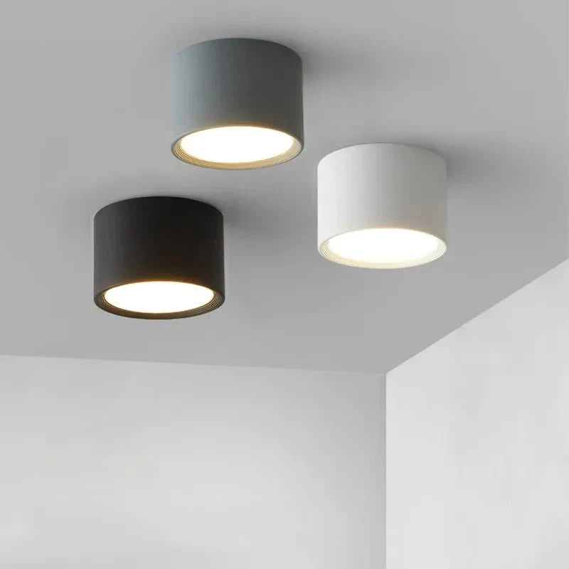 Helle runde LED-Deckenleuchte für Flur und Küche