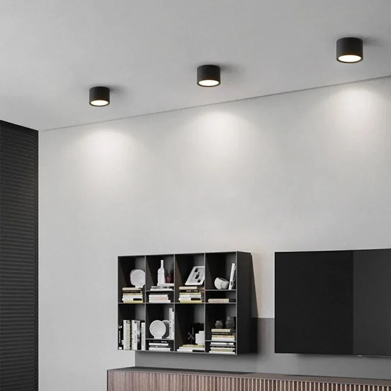 Helle runde LED-Deckenleuchte für Flur und Küche