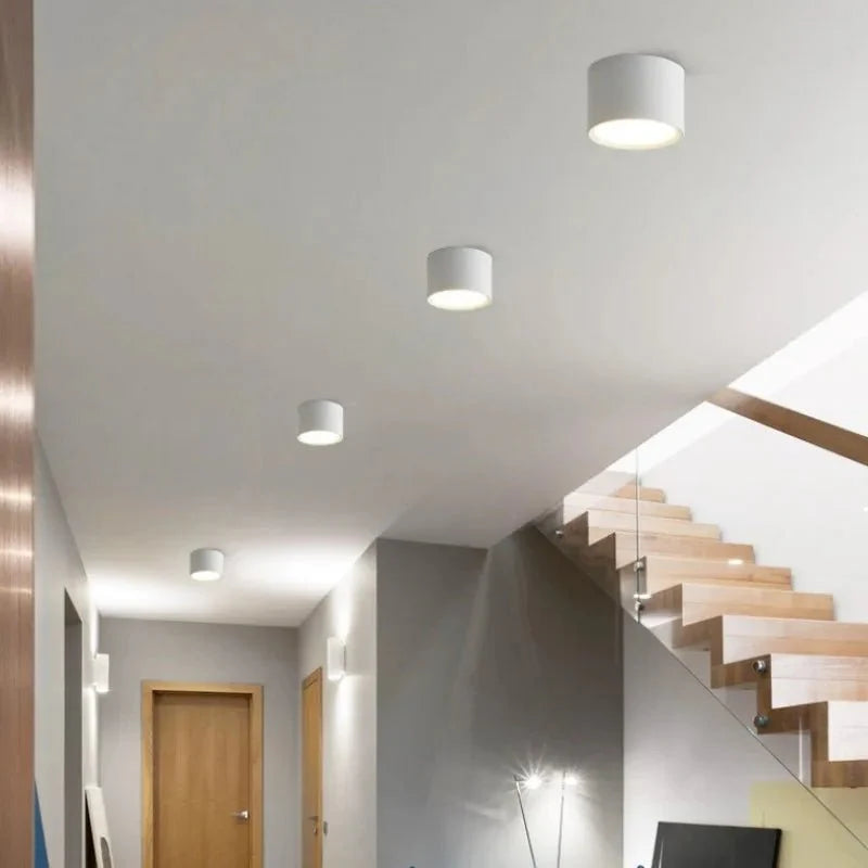 Helle runde LED-Deckenleuchte für Flur und Küche