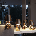 Kreative Tischlampe – Drahtloses Skulpturlicht mit Dimmer