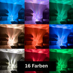 AuroraVista | LED Night Light with 16 Colors and Remote Control