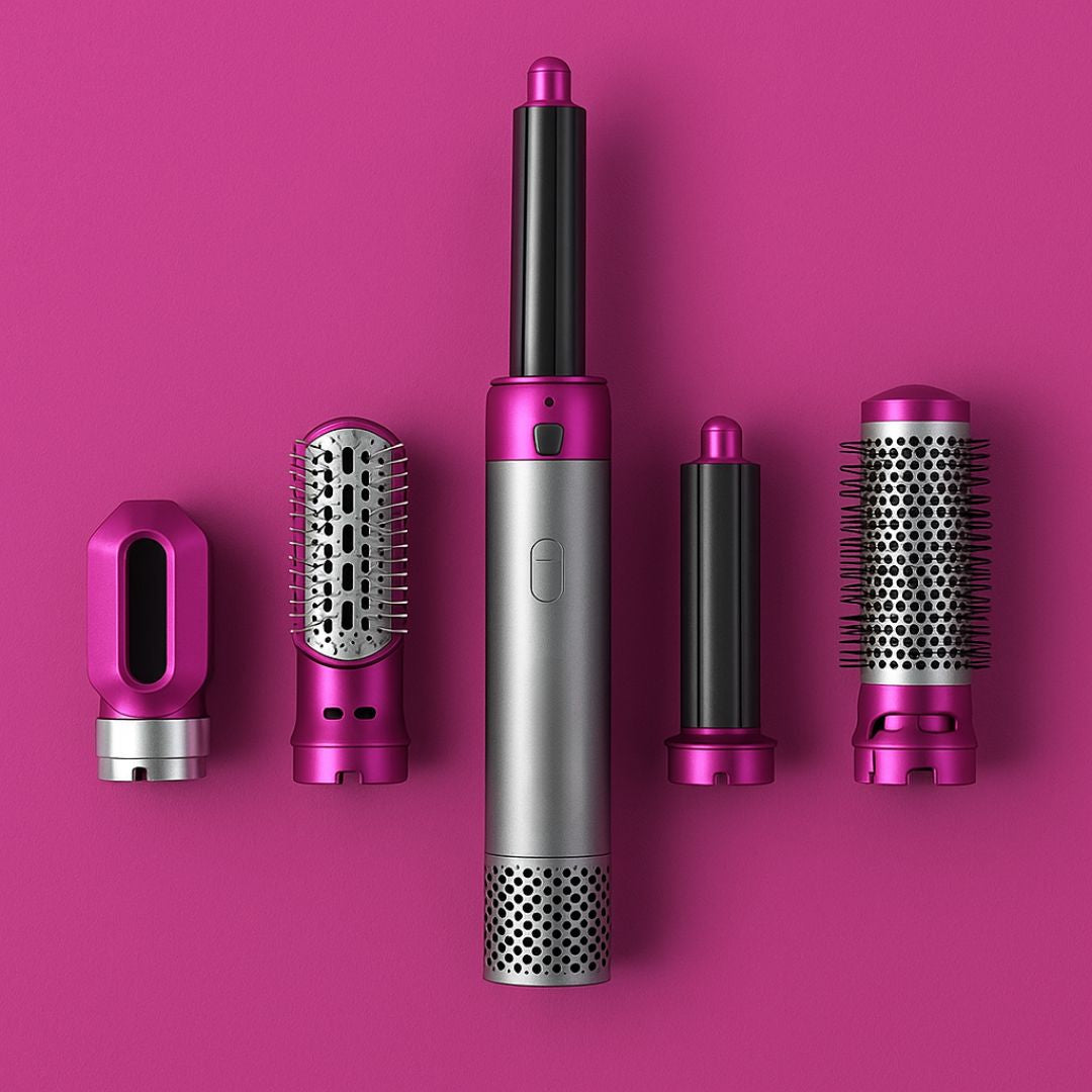 Stylora 5-in-1 Hairstyler: Blow-Dry, Straighten, Curl & Wave