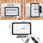 Luminex | Large Magnifying Glass for Effortless Reading and Examination