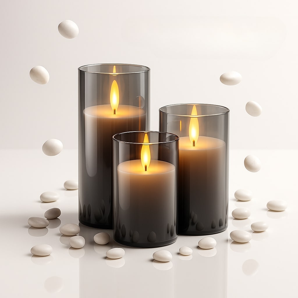 Safe LED Candles with Remote Control for Atmospheric Evenings