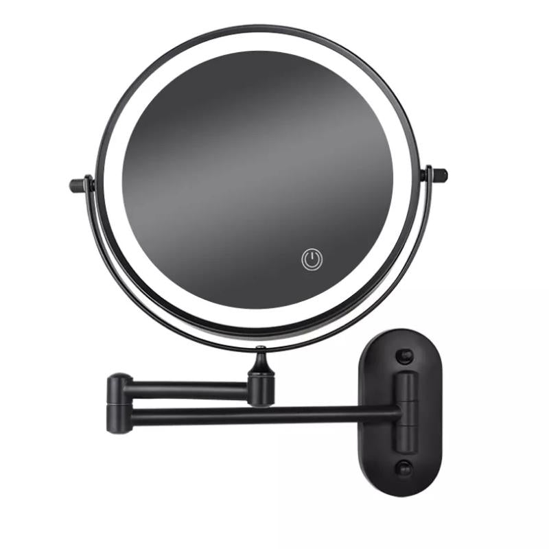 Reflektix | Klarblick – Rechargeable LED Magnifying Mirror with Touch Control