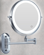Reflektix | Klarblick – Rechargeable LED Magnifying Mirror with Touch Control
