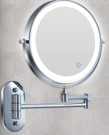 Reflektix | Klarblick – Rechargeable LED Magnifying Mirror with Touch Control