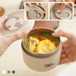 Thermo Lunchbox mit Isolierung – 4 Schichten und Tragetasche gratis