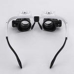 LED Magnifying Glasses with 8x, 15x & 23x Magnification for Precision Work