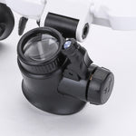 LED Magnifying Glasses with 8x, 15x & 23x Magnification for Precision Work