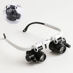 LED Magnifying Glasses with 8x, 15x & 23x Magnification for Precision Work