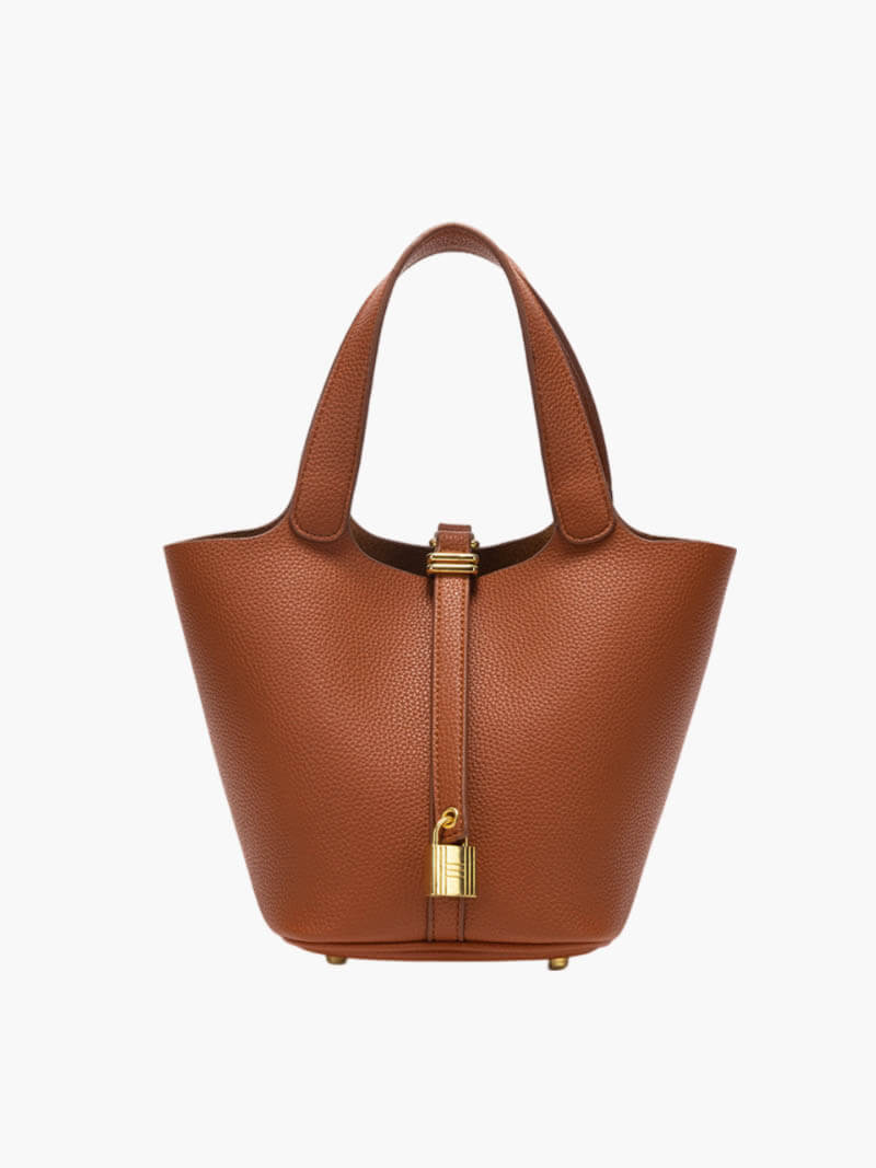 Stilvolle Handtasche aus veganem Leder für jeden Moment