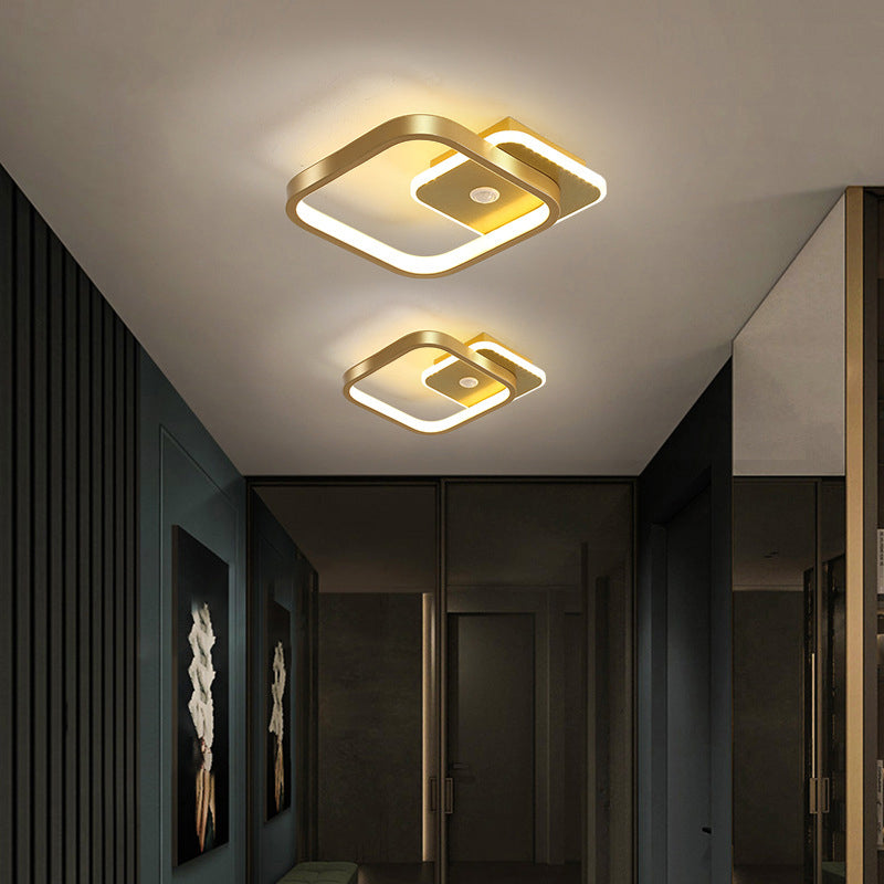 Luminex | Motion-Activated LED Ceiling Light with Sensor | Energy-Saving | Ideal for Hallways & Bathrooms